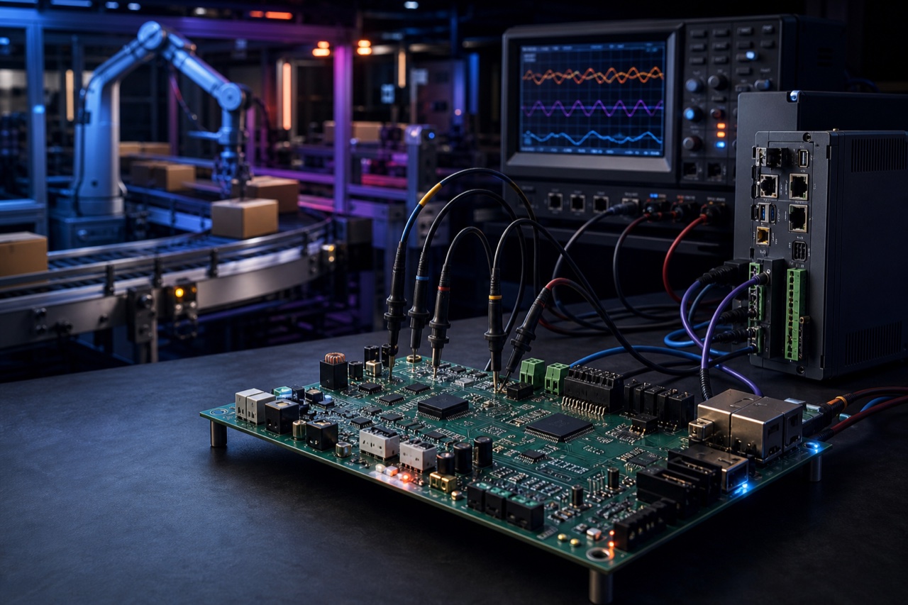 Maatwerk PCB verbonden met industriële machinebesturing